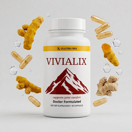 VIVIALIX™ · Fórmula Articular Avanzada 6-en-1 Con 1,500mg de Glucosamina